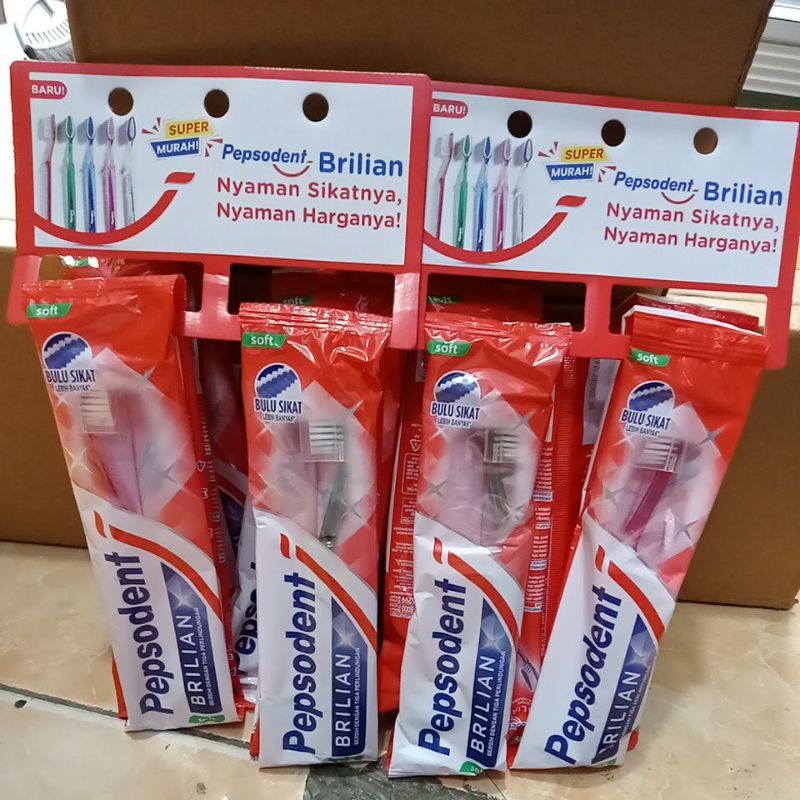 sikat gigi Pepsodent brilian