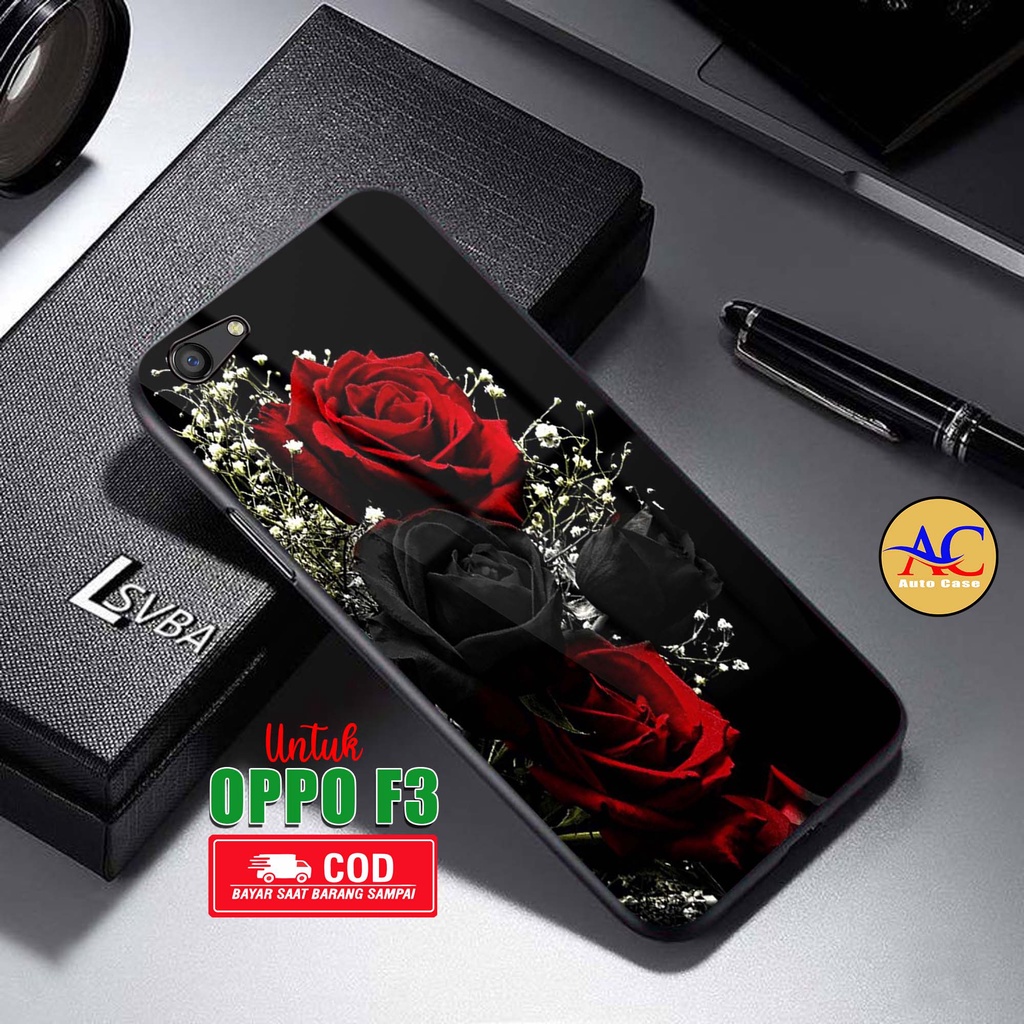 Case Hp Softcase Glossy Oppo F3 MWAR Casing Silikon Handphone Pelindung Kamera