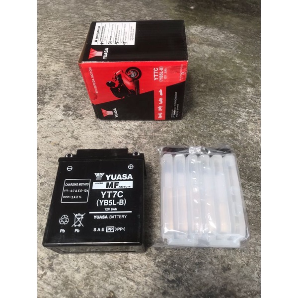 ACCU/AKI MOTOR YUASA MF YT7C/ YB5LB KERING YUASA