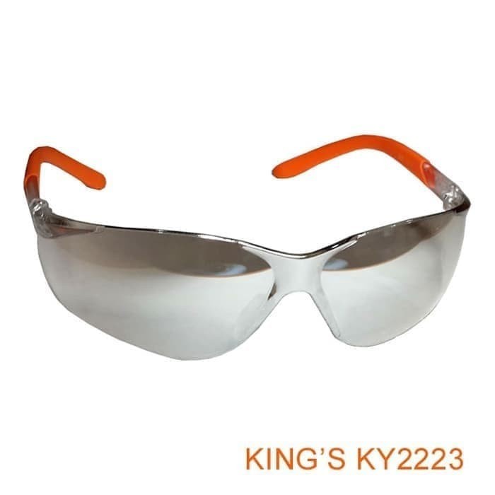 Jual kacamata safety kings KY2223 KY 2223 king glasses k3 CLEAR MIRROR