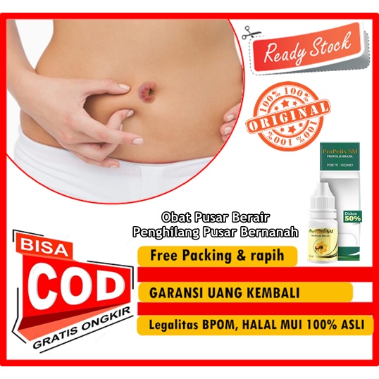 PROPOLIS SM - Obat Pusar Berair, Penghilang Pusar Bernanah, Obat Gatal Pada Pusar, Infeksi Pusar, Pu