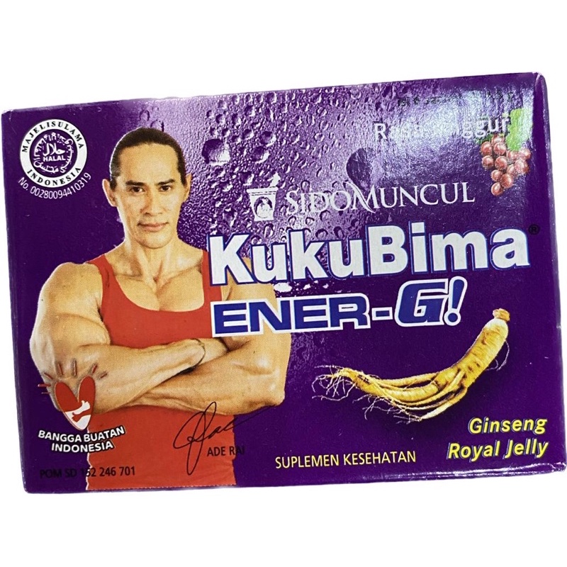 

KUKUBIMA ENER-G SIDOMUNCUL 1 PACK isi 6 SACHET HARGA GROSIR