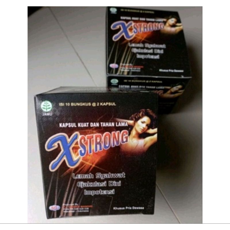 Xstrong X Strong Kapsul Obat Kuat Pria