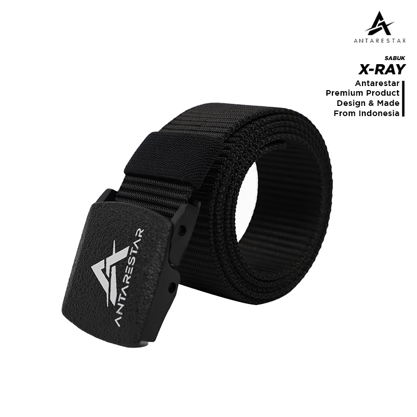 ANTARESTAR Official - Sabuk Pria Keren Sabuk Anti Metal Detektor X-Ray Nilon Ikat Pinggang Sabuk Kan