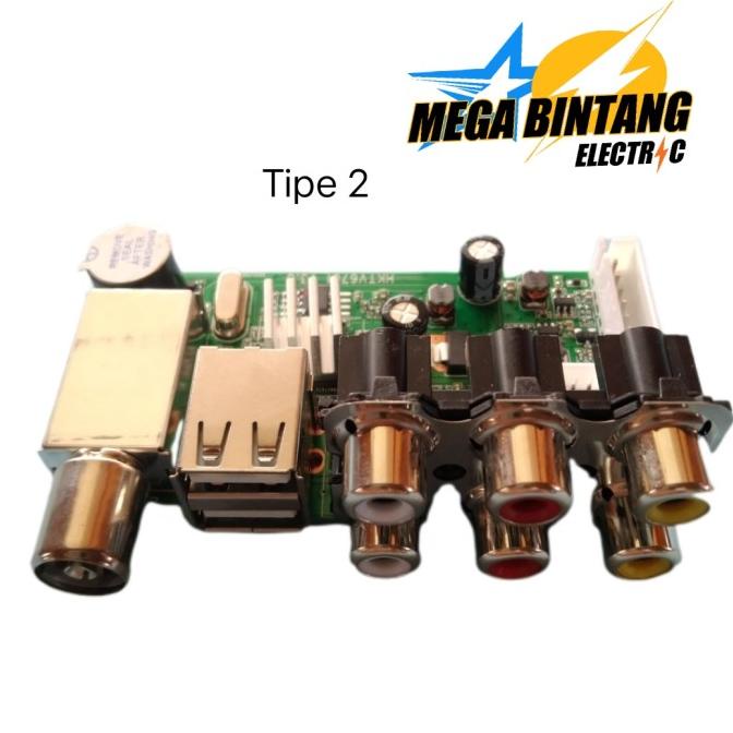 Tuner digital tv tabung DVB T2
