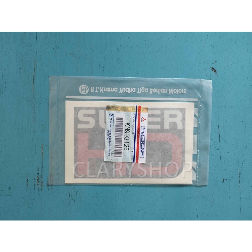 Stiker / Logo Super HD Mitsubishi Canter Original