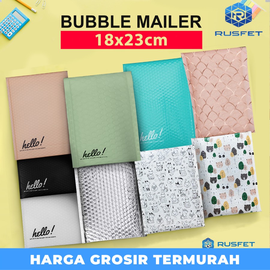 

Amplop Bubble Mailer 18x23cm All Varian Satuan