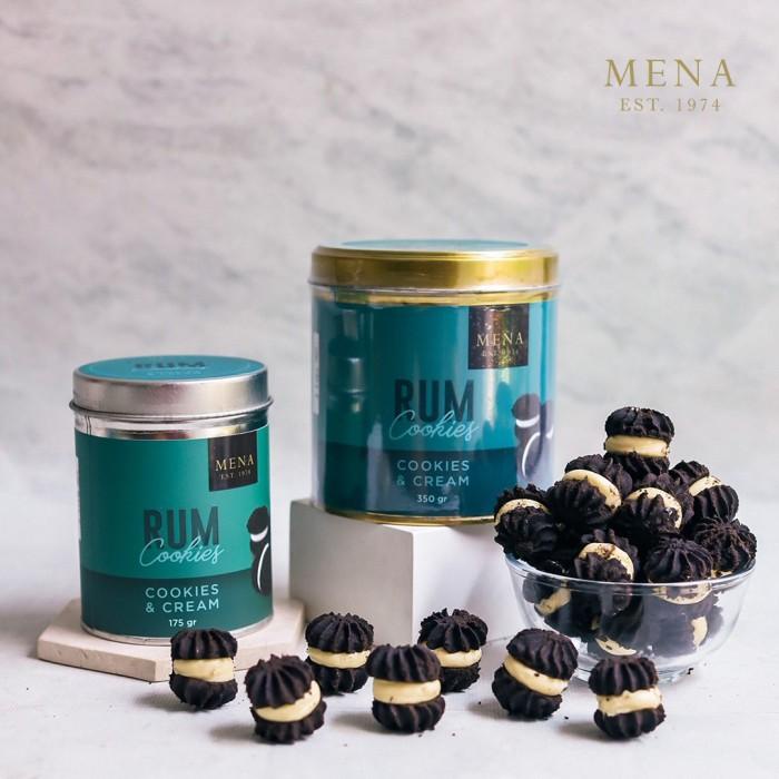 

RUM COOKIES - COOKIES & CREAM (Medium) by Mena Cookies Best Seller