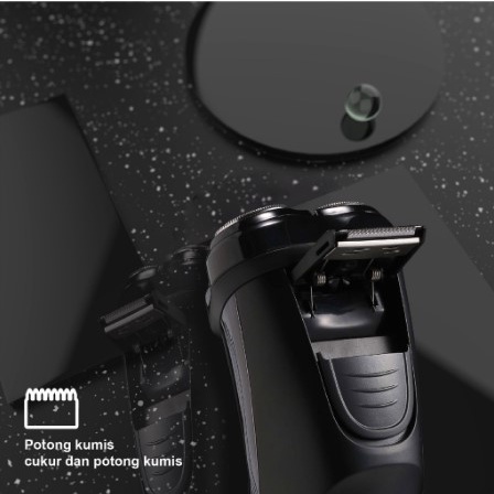 Bomidi M5 Electric Shaver Alat Cukur Cukuran Kumis Jenggot Waterproof Electric Razor Men Perawatan Pria ECM system IPX7 LED HD Shaving &amp; Grooming