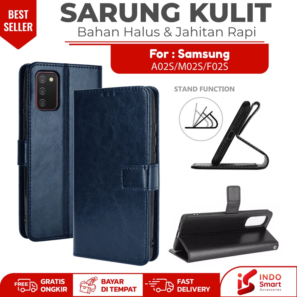 Samsung A02S M02S F02S / Case Samsung A02S M02S F02S A02 S / Leather Wallet Case Dompet Sarung Kulit