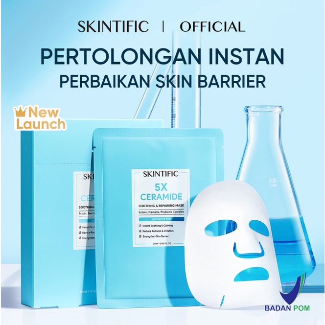 SKINTIFIC Sunscreen Ultra Light Serum SPF50 PA++++ 25ml | SkintificSunscreen [FREE] Skintific Sheet Mask 5xCeramide 1pcs