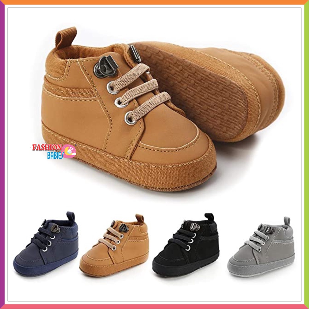 ❤ FashionBabies ❤ SEPATU ANAK BAYI LAKI-LAKI / SEPATU PREWALKER / PREWALKER 0-12 BULAN