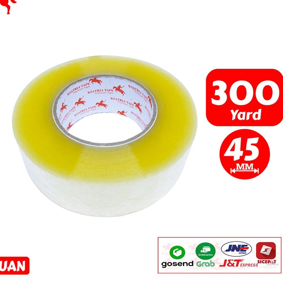 

Original Lakban OPP Tape / Lakban Bening / Lakban Coklat KSATRIA Tape 300 Yard !!!
