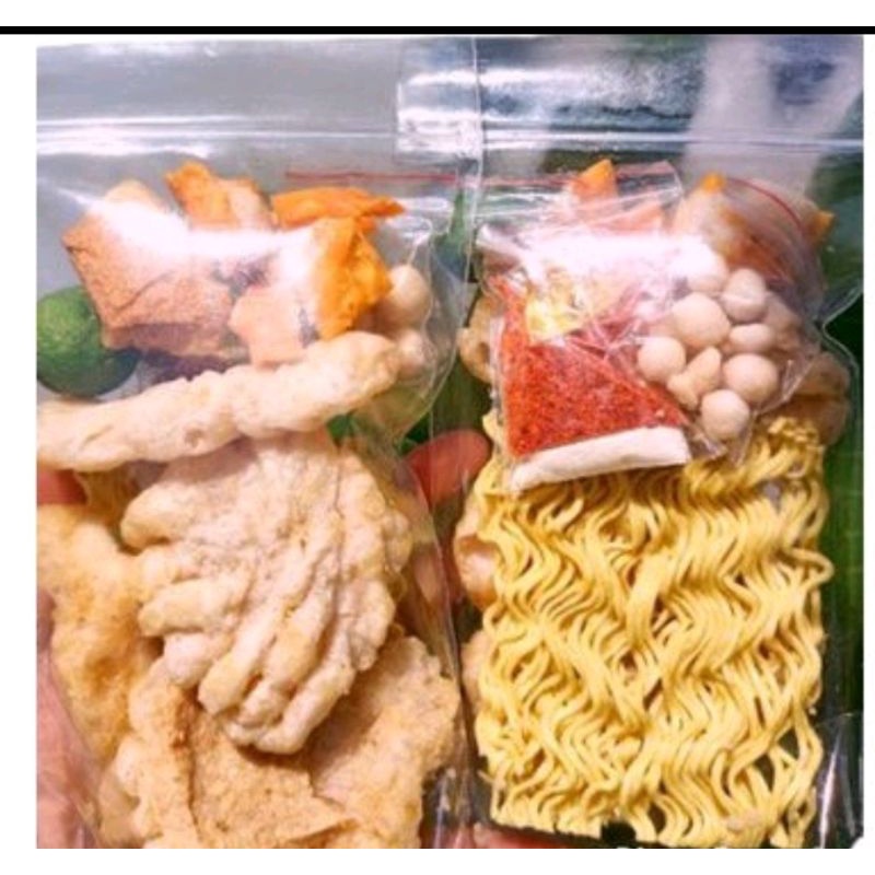 

CUANKI MIE LENGKAP