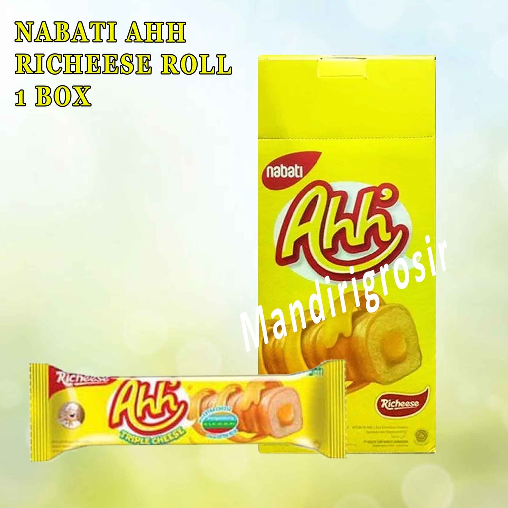 NABATI * RICHEESE * ROLL 9g * 1 box