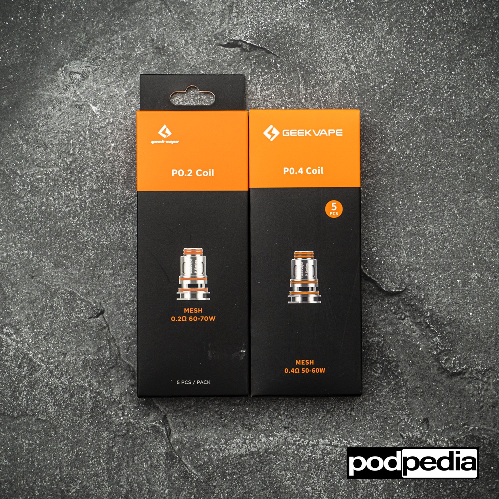 GeekVape P Series Aegis Boost Pro 0.2 0.4 ohm P 0.2 P0.4 Mesh Coil | Obelisk 60 B100 Pro Max
