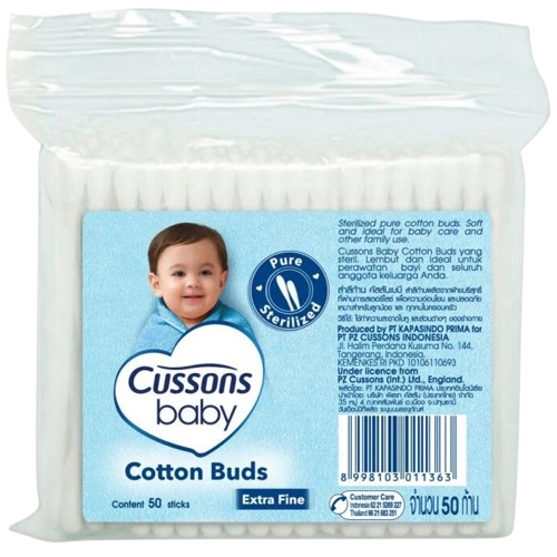 Cussons Baby Cotton Bud Reguler / Extra Fine 50s 100s | Pembersih Korek Kuping Bayi Cusson