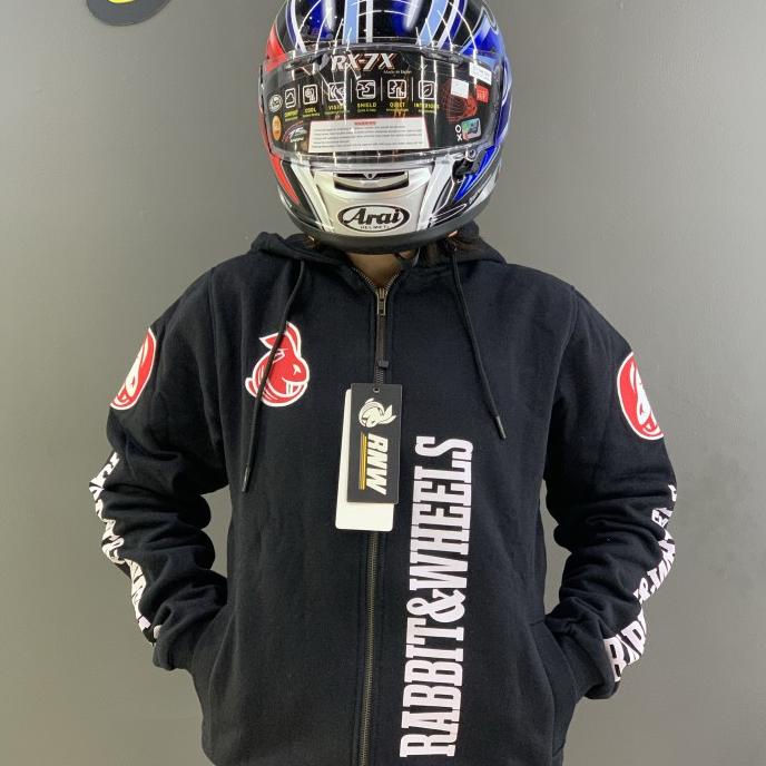 Rabbit And Wheels Montana Zipper Hoodie - Jaket Motor