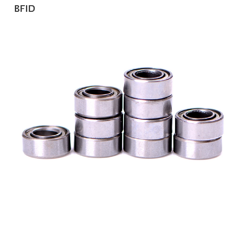 [BFID] 10pcs MR105ZZ L-1050 MR105 deep groove ball bearing 5x10x4 mm Miniatur Mr105zz Bearing ABEC-1 (10PCS) 5 * 10 * 4mm Miniatur MR105 ZZ Ball Bearing  Mr105zz bearing Bola 5x1