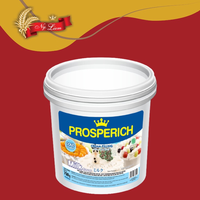 PROSPERICH Cream Filling Milk - Cold Stable 750 gram