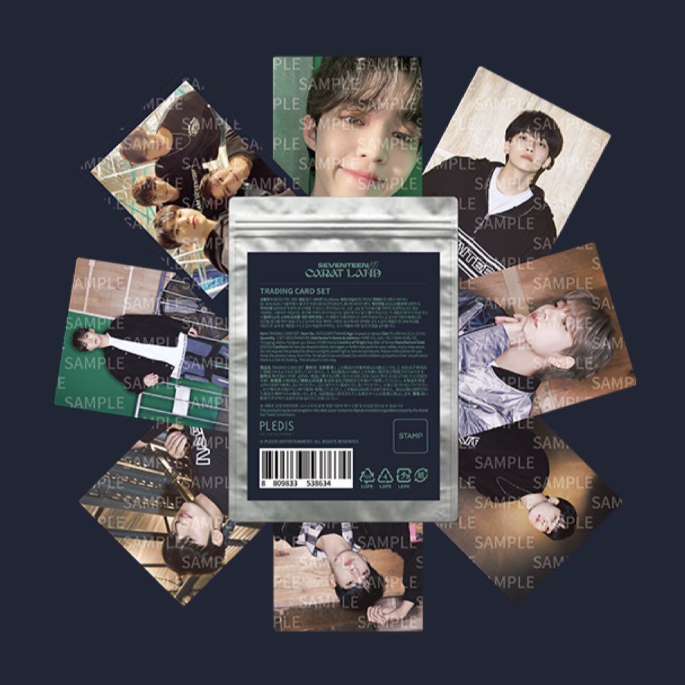 [ READY ] 2022 SEVENTEEN Caratland Goods - Trading Card TC (Sealed) | Scoups Jeonghan Joshua Jun Hos