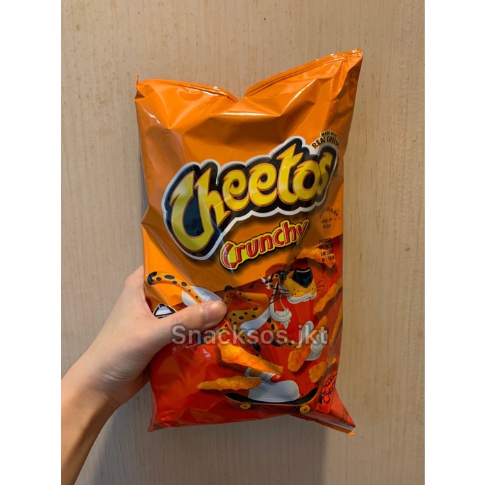 

[BISA COD] Cheetos Frito Lays Crunchy Cheese / Flamin Hot / Cheddar Jalapeno USA - CHEETOS CRUNCHY