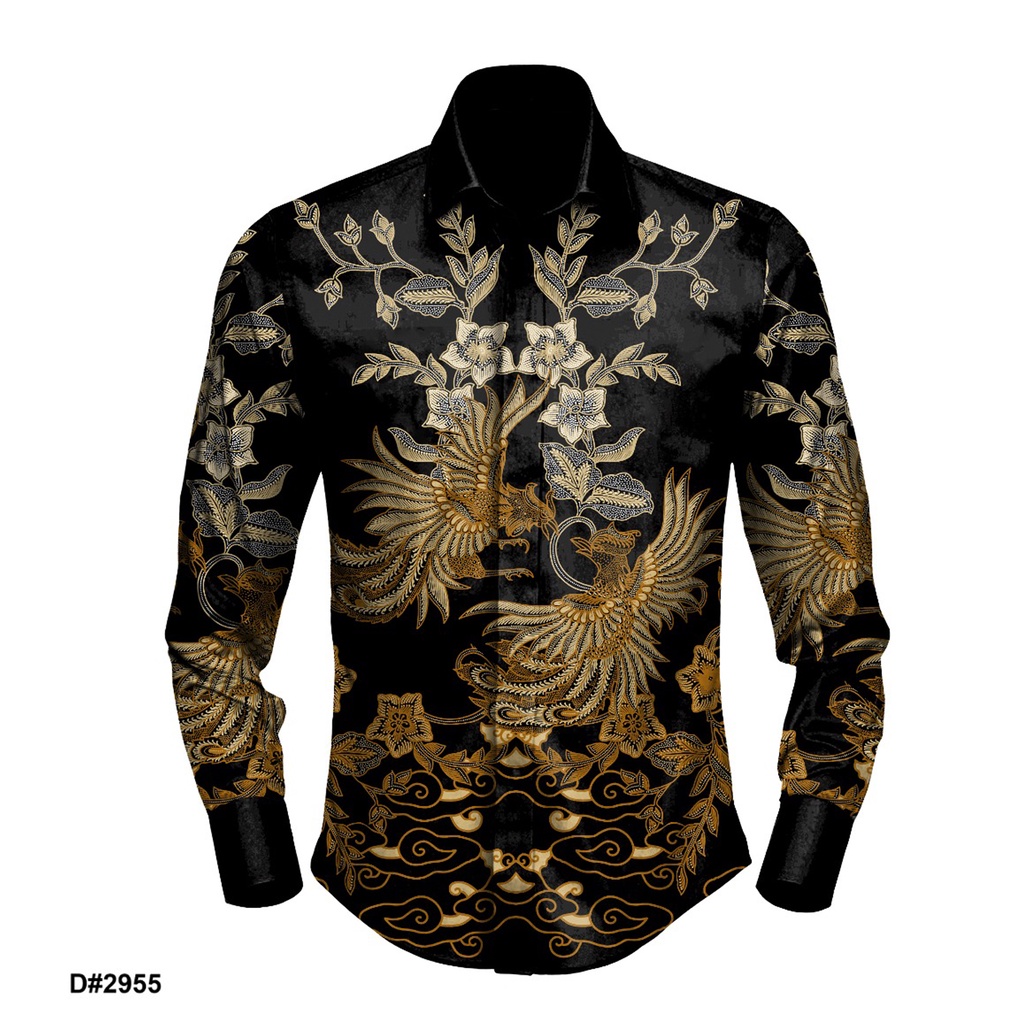 Kain Batik Tulis / Semi Tulis Batik / Pola Baju Batik - 2955