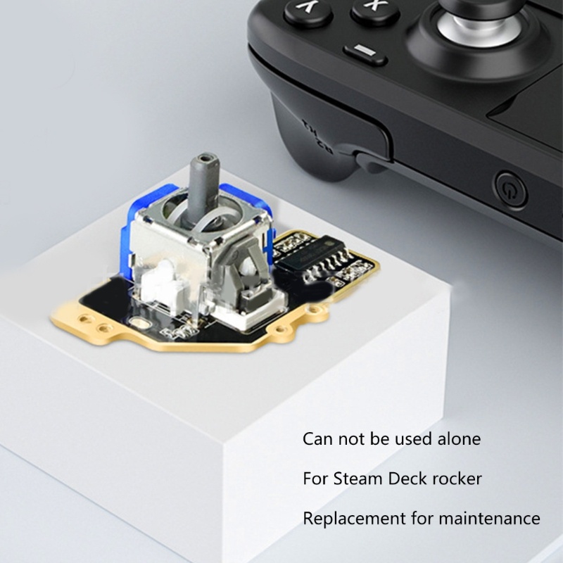 Zzz No Drifting 3D Sensor Efek Aula Joystick Thumbstick Repair Part Modul Joystick Elektromagnetik Untuk Dek Uap