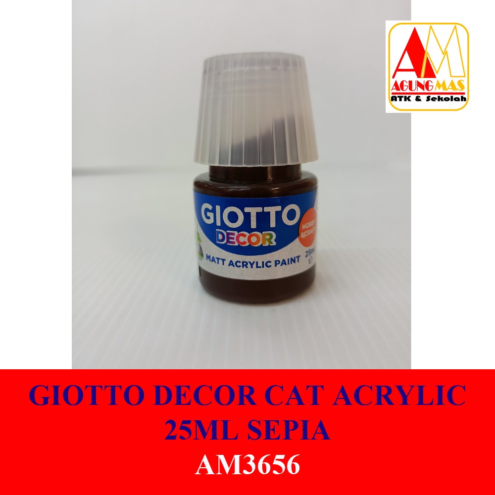 

GIOTTO DECOR CAT ACRYLIC 25ML SEPIA