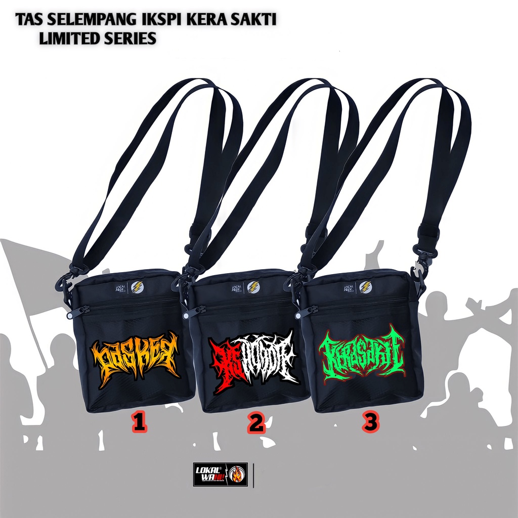 TAS IKSPI KERA SAKTI TAS SELEMPANG IKSPI KERA SAKTI SLING BAG IKSPI KERA SAKTI