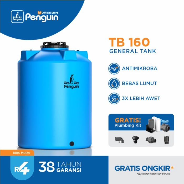 Toren Penguin Tangki Toren Tandon Air Tb 160 1500 Liter