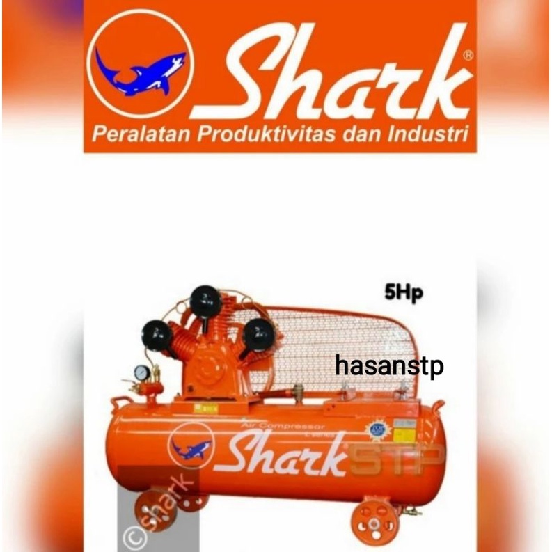 kompresor angin 5hp shark