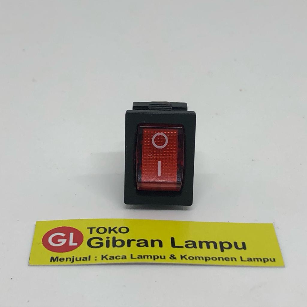 Saklar Power Kecil Plus Lampu