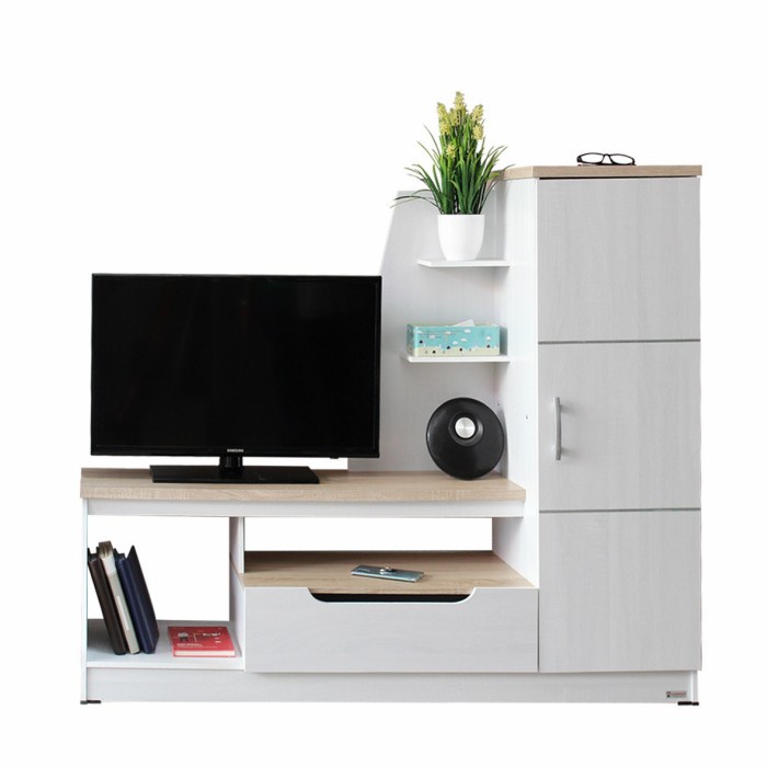 Ftr Meja Buffet Tv Lvr 130 Kaca / Rak Tv / Minimalis / Modern(Kurir Toko)