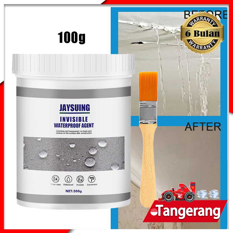 100g Jaysuing Waterproof Coating Invisible Waterproof Lem Tahan Air / Transparan Waterproof Insulating Sealant / Keramik Kamar Mandi Kolam