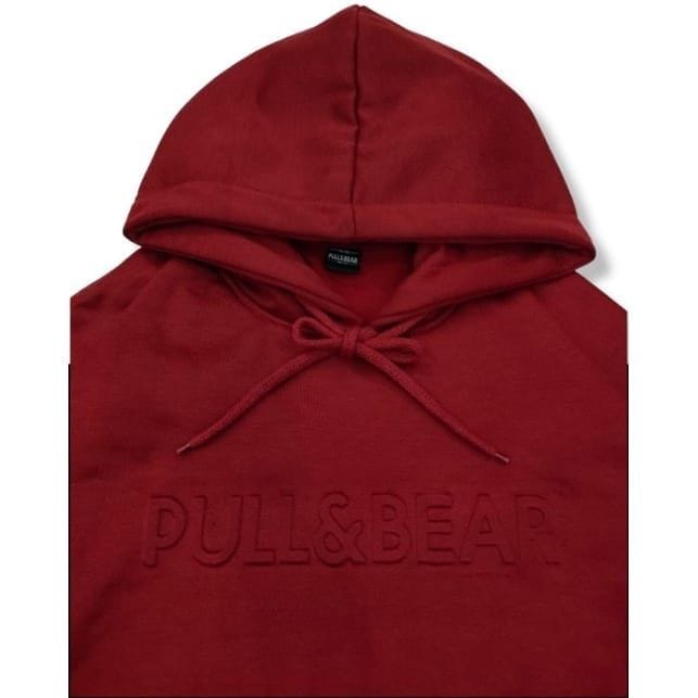 Jaket Sweater Hoodie Pull And Bear Distro Premium - Jaket Hoodie PullBear Hijau Mint Logo 3D Sablon Embossed Font Timbul Premium Unisex