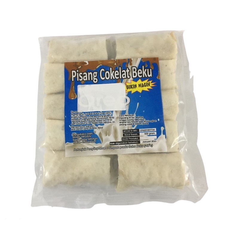 

Pisang Coklat Orio isi 10