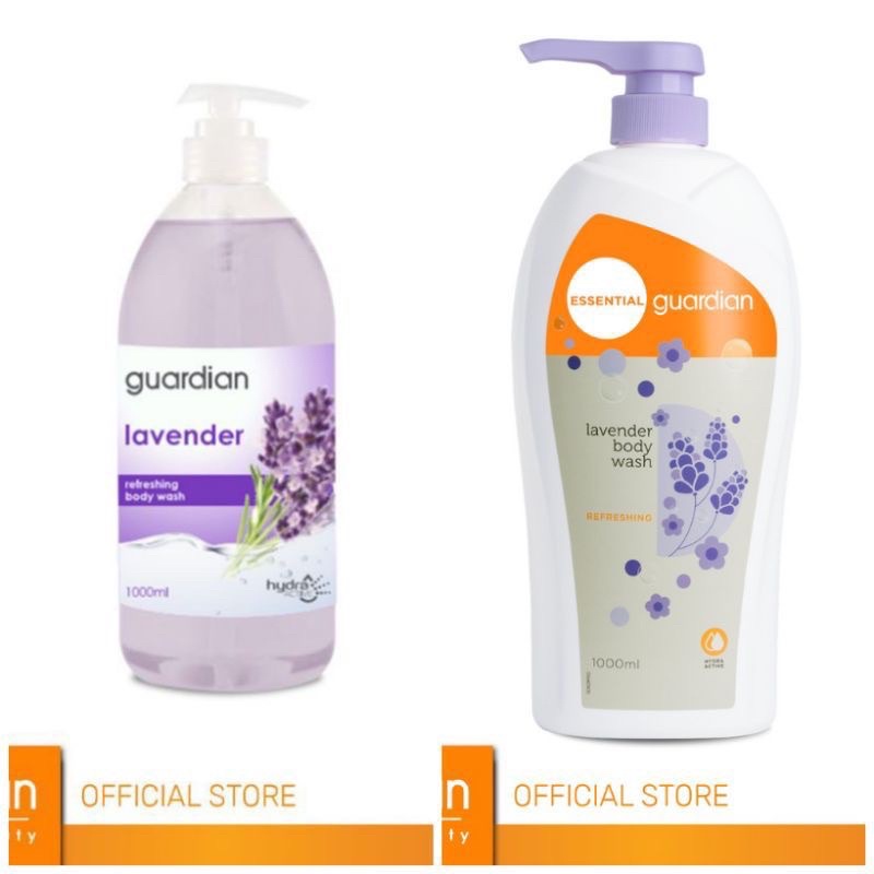 Guardian Lavender Refreshing Body Wash 1000ml exp 8/24