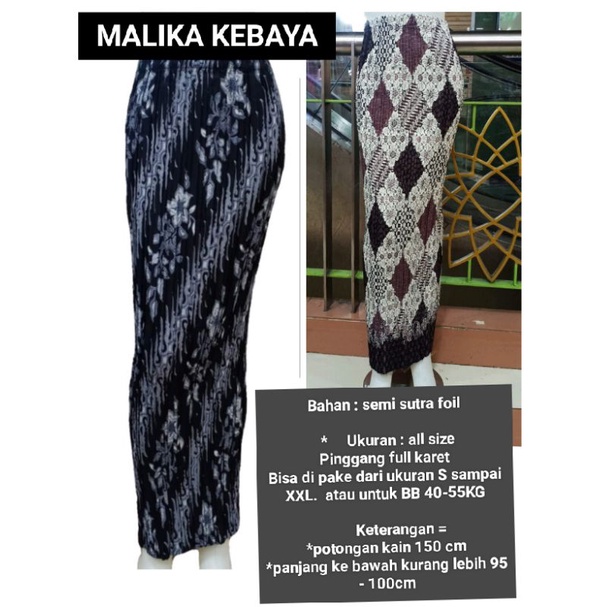 ROK PLISKET PANJANG / Bawahan Rok Kebaya Batik  / Bawahan Rok Kondangan / Rok Rempel / Kain Batik / 