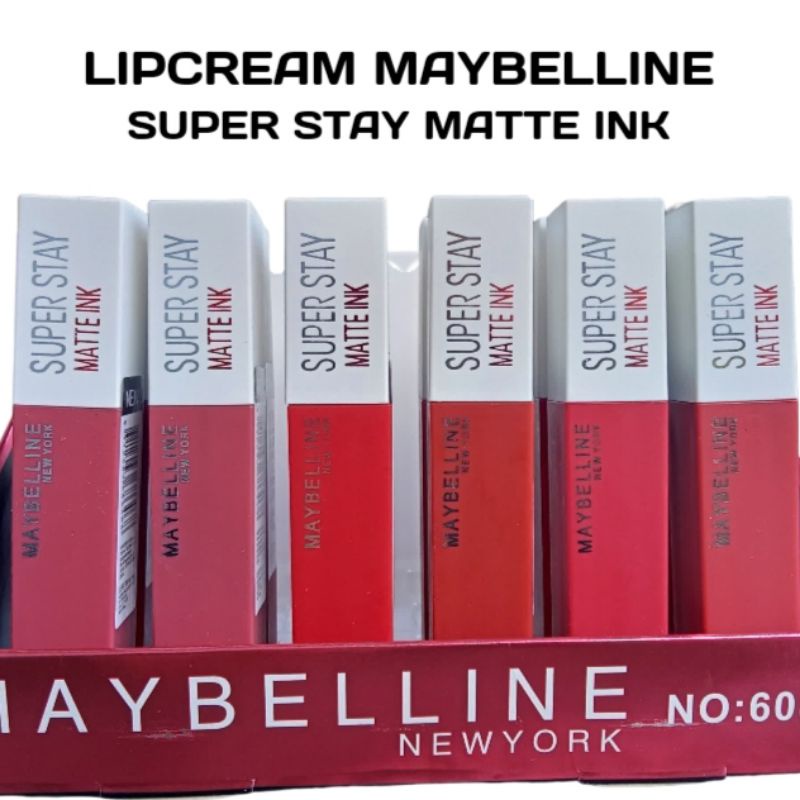 [ECER] Lipcream Maibelin Super Stay Matte ink Barcode 60888