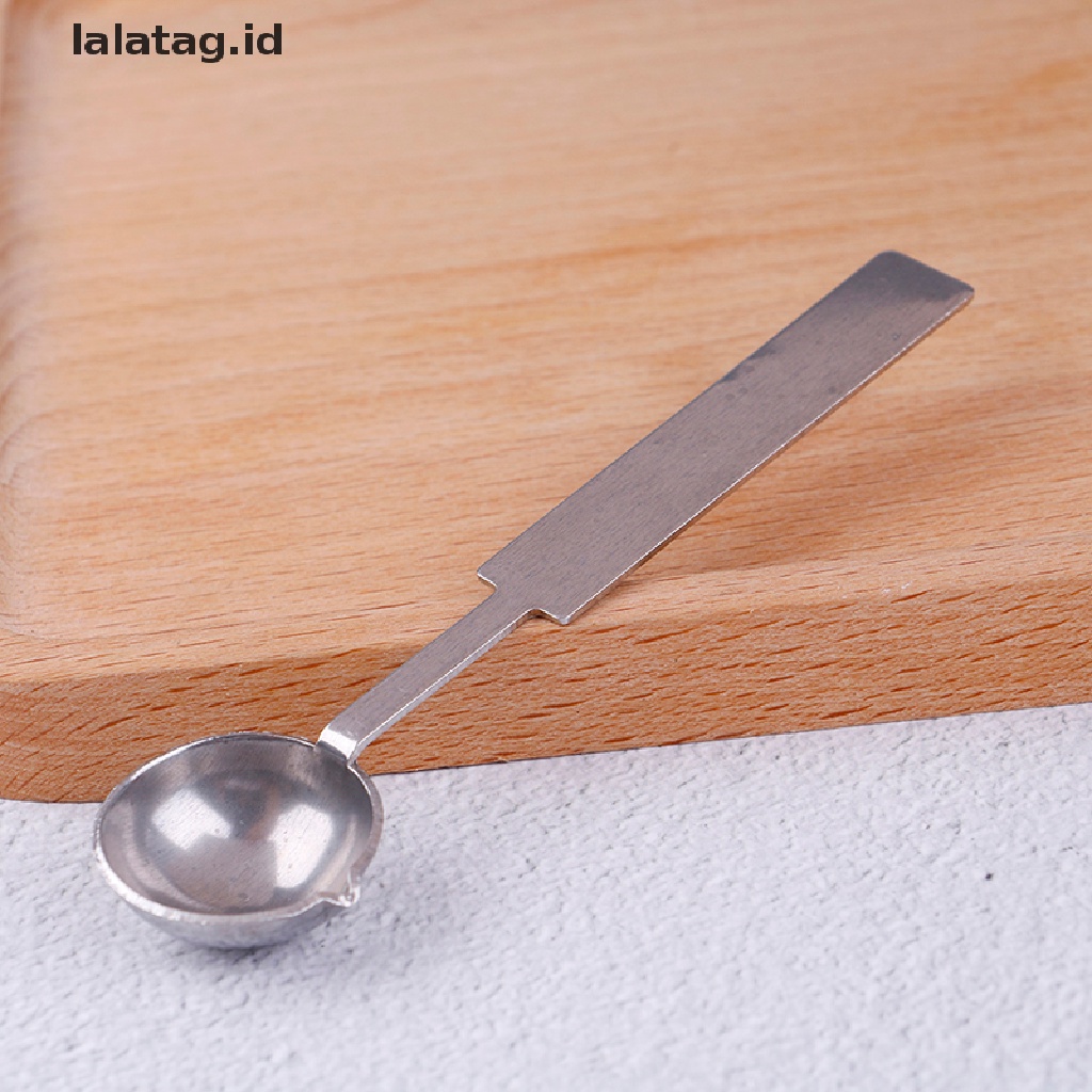 [lalatag] Sendok Cap silver Besar vintage wax sealing spoon melg sealing wax [ID]