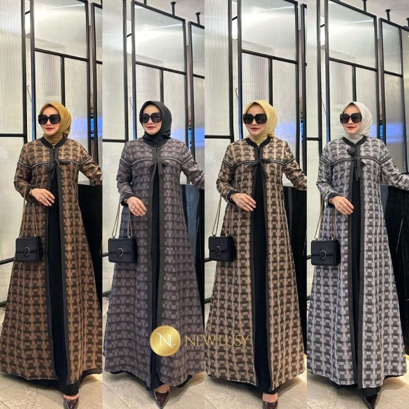 NitaranzFashion - Gamis New Lusy Kotak