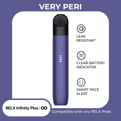 RELX Infinity Plus Device - Very Peri (Blue)