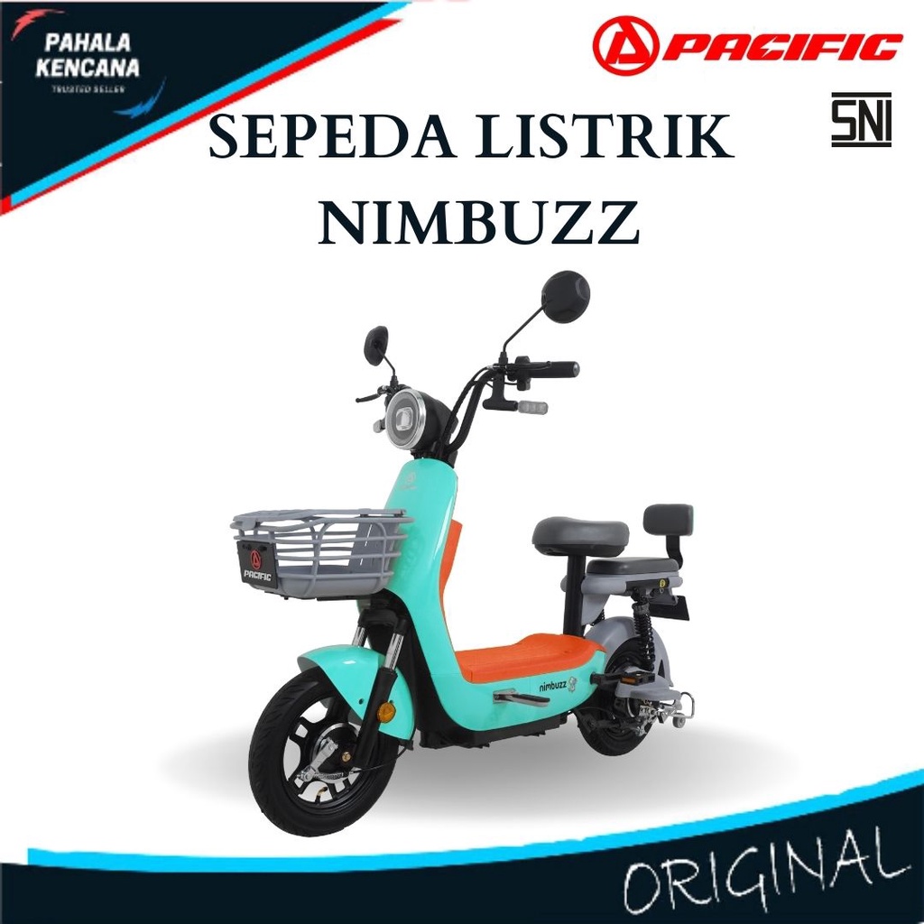 Jual Sepeda Listrik Nimbuzz Nimbuss Pacific Exotic Shopee Indonesia