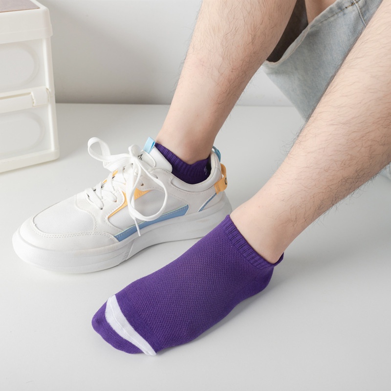 ⭐️𝐈𝐇𝐒 𝟖𝟕𝟎 𝐋𝐚𝐦𝐩𝐮𝐧𝐠⭐️Kaos Kaki Pria Sport Motif Street Import Kaos Kaki Pendek Ankle Socks Import