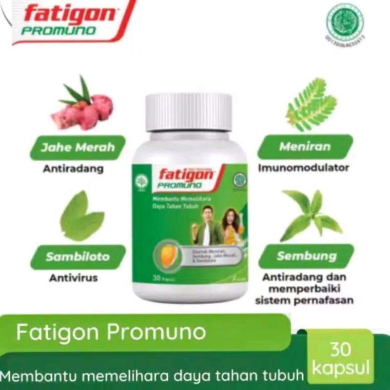 Fatigon Promuno Suplemen Kesehatan 30's