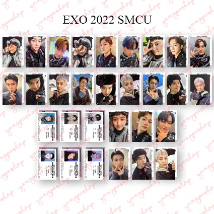 [READY / SET] EXCK 2022 SMCU PALACE PHOTOCARD FAN MADE UNOFFICIAL YANGPASHOP SEHUN CHANYEOL BAEKHYUN