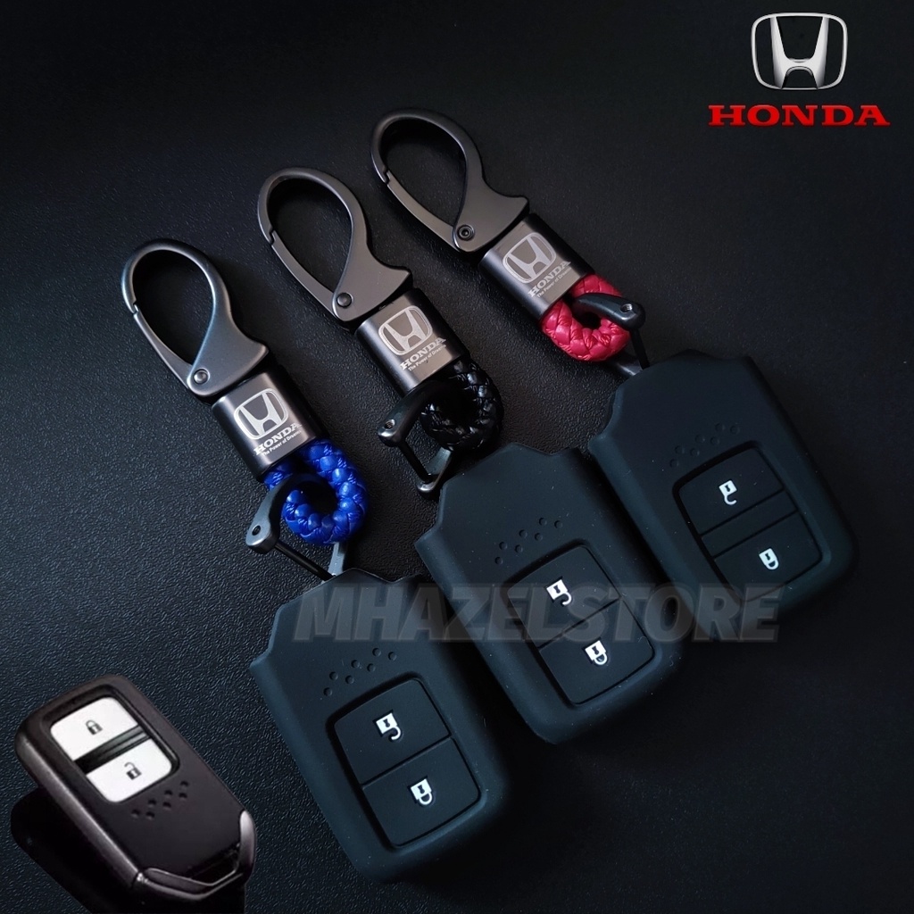 Gantungan kunci remote keyless cover casing MOBIL HONDA HRV JAZZ GK5 CRV
