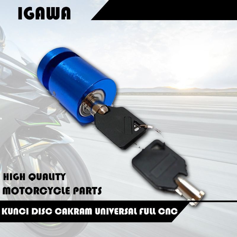 kunci Disc Cakram Depan/Belakang Model Bulat Almunium Censi Universal Motor