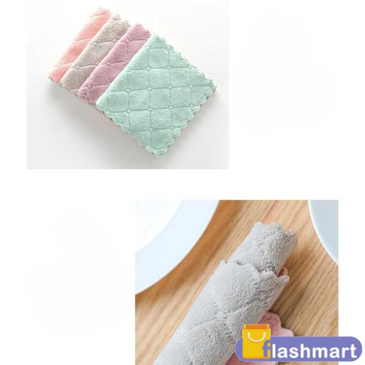 Flashmart Kain Lap Dapur Microfiber Cleaning Cloth - W-201